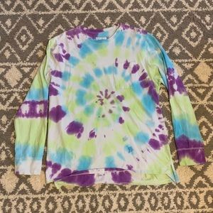 Hand dyed long sleeve